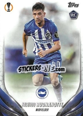Sticker Facundo Buonanotte - UEFA Club Competitions 2023-2024
 n. 136 - Topps