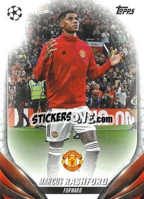 Sticker Marcus Rashford - UEFA Club Competitions 2023-2024
 n. 16ssp - Topps