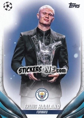 Sticker Erling Haaland - UEFA Club Competitions 2023-2024
 n. 39ssp - Topps