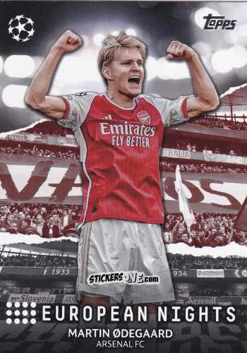 Sticker Martin Ødegaard - UEFA Club Competitions 2023-2024
 n. EN-1 - Topps