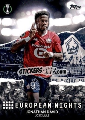Sticker Jonathan David - UEFA Club Competitions 2023-2024
 n. EN-2 - Topps