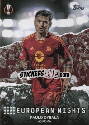 Sticker Paulo Dybala - UEFA Club Competitions 2023-2024
 n. EN-3 - Topps