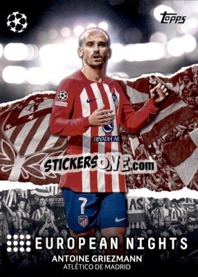Sticker Antoine Griezmann - UEFA Club Competitions 2023-2024
 n. EN-5 - Topps