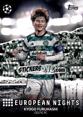 Sticker Kyogo Furuhashi - UEFA Club Competitions 2023-2024
 n. EN-9 - Topps