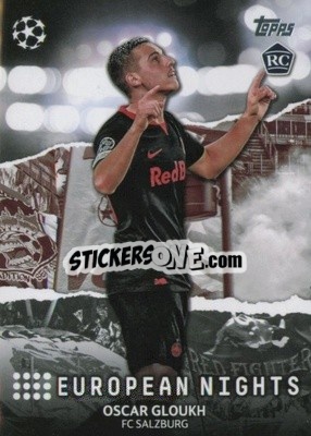 Sticker Oscar Gloukh - UEFA Club Competitions 2023-2024
 n. EN-14 - Topps