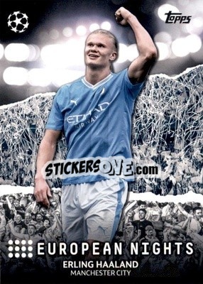 Sticker Erling Haaland - UEFA Club Competitions 2023-2024
 n. EN-18 - Topps