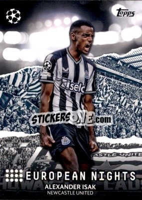 Sticker Alexander Isak - UEFA Club Competitions 2023-2024
 n. EN-20 - Topps