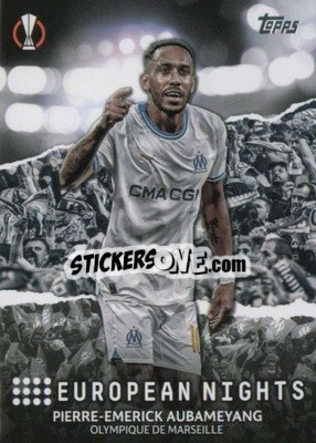 Sticker Pierre-Emerick Aubameyang - UEFA Club Competitions 2023-2024
 n. EN-21 - Topps