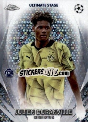 Sticker Julien Duranville - UEFA Club Competitions 2023-2024
 n. USC-9 - Topps