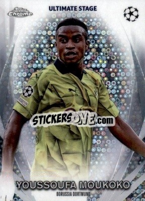 Sticker Youssoufa Moukoko - UEFA Club Competitions 2023-2024
 n. USC-10 - Topps