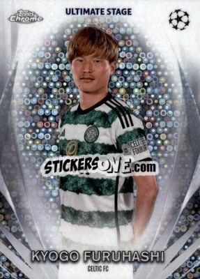 Sticker Kyogo Furuhashi - UEFA Club Competitions 2023-2024
 n. USC-12 - Topps