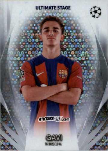 Figurina Gavi - UEFA Club Competitions 2023-2024
 n. USC-18 - Topps
