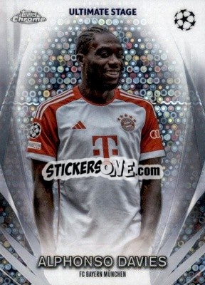 Sticker Alphonso Davies - UEFA Club Competitions 2023-2024
 n. USC-22 - Topps