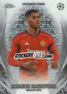 Sticker Marcus Rashford - UEFA Club Competitions 2023-2024
 n. USC-36 - Topps