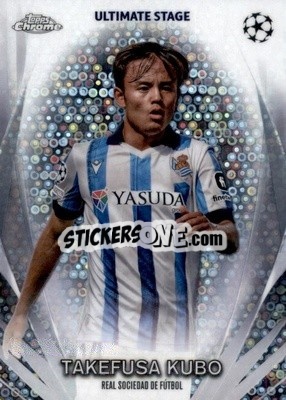 Sticker Takefusa Kubo - UEFA Club Competitions 2023-2024
 n. USC-46 - Topps