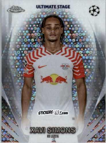 Cromo Xavi Simons - UEFA Club Competitions 2023-2024
 n. USC-49 - Topps