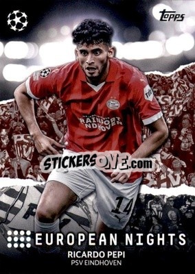 Sticker Ricardo Pepi - UEFA Club Competitions 2023-2024
 n. EN-23 - Topps