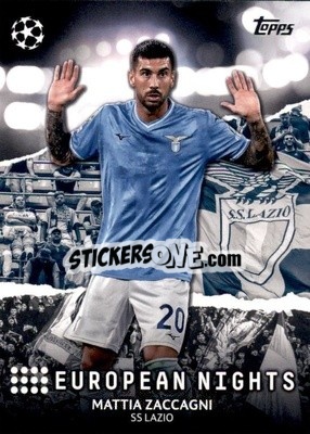 Sticker Mattia Zaccagni - UEFA Club Competitions 2023-2024
 n. EN-27 - Topps