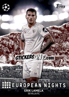 Sticker Erik Lamela - UEFA Club Competitions 2023-2024
 n. EN-29 - Topps