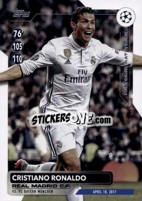 Sticker Cristiano Ronaldo - UEFA Club Competitions 2023-2024
 n. HH-7 - Topps