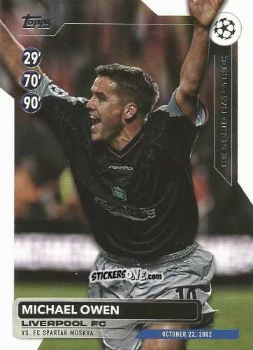 Sticker Michael Owen - UEFA Club Competitions 2023-2024
 n. HH-8 - Topps