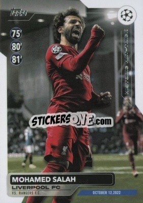Sticker Mohamed Salah - UEFA Club Competitions 2023-2024
 n. HH-9 - Topps
