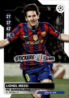 Sticker Lionel Messi - UEFA Club Competitions 2023-2024
 n. HH-10 - Topps
