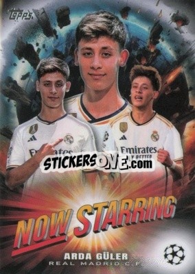 Sticker Arda Güler - UEFA Club Competitions 2023-2024
 n. NS-12 - Topps