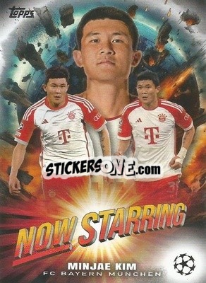 Sticker Minjae Kim - UEFA Club Competitions 2023-2024
 n. NS-15 - Topps