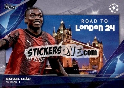 Sticker Rafael Leão - UEFA Club Competitions 2023-2024
 n. RF-1 - Topps