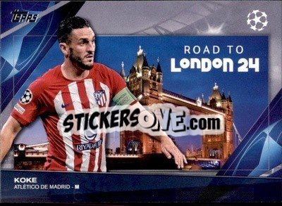 Sticker Koke - UEFA Club Competitions 2023-2024
 n. RF-4 - Topps