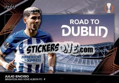 Sticker Julio Enciso - UEFA Club Competitions 2023-2024
 n. RF-6 - Topps