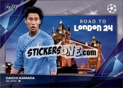 Sticker Daichi Kamada - UEFA Club Competitions 2023-2024
 n. RF-8 - Topps