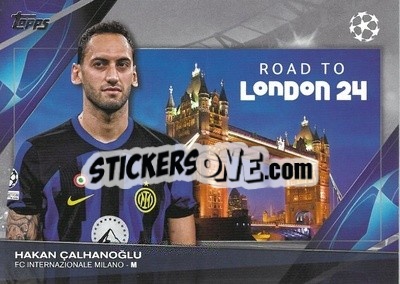 Sticker Hakan Çalhanoğlu - UEFA Club Competitions 2023-2024
 n. RF-9 - Topps