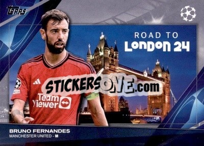 Sticker Bruno Fernandes - UEFA Club Competitions 2023-2024
 n. RF-15 - Topps