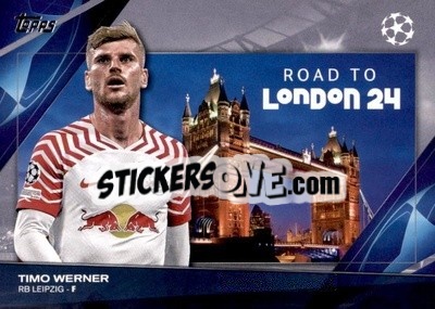 Sticker Timo Werner - UEFA Club Competitions 2023-2024
 n. RF-18 - Topps