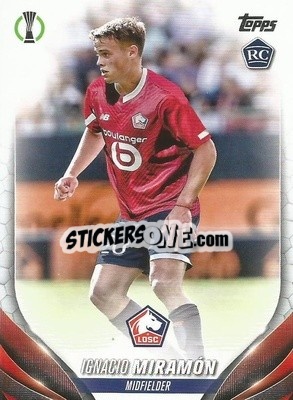 Sticker Ignacio Miramón - UEFA Club Competitions 2023-2024
 n. 3 - Topps