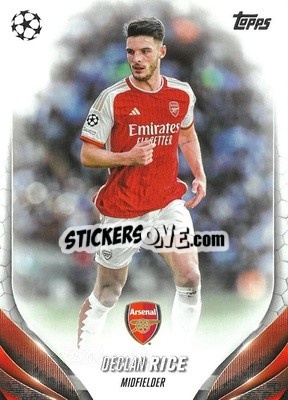 Sticker Declan Rice - UEFA Club Competitions 2023-2024
 n. 6 - Topps
