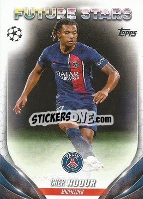 Sticker Cher Ndour - UEFA Club Competitions 2023-2024
 n. 7 - Topps
