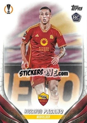 Sticker Riccardo Pagano - UEFA Club Competitions 2023-2024
 n. 12 - Topps