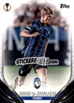 Sticker Charles De Ketelaere - UEFA Club Competitions 2023-2024
 n. 19 - Topps