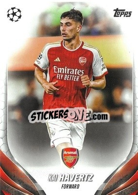 Sticker Kai Havertz - UEFA Club Competitions 2023-2024
 n. 20 - Topps