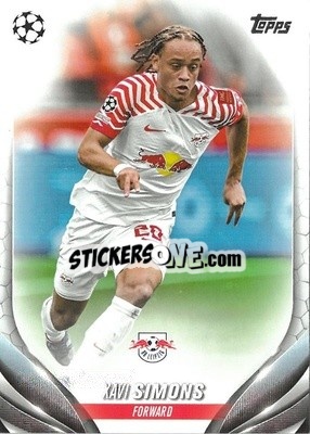 Sticker Xavi Simons - UEFA Club Competitions 2023-2024
 n. 24 - Topps