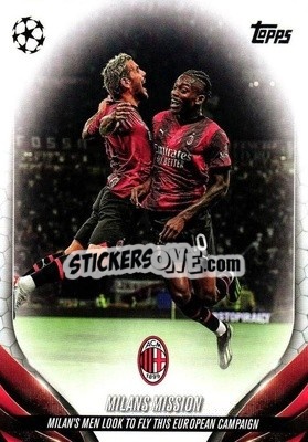 Sticker Milan's Mission - UEFA Club Competitions 2023-2024
 n. 29 - Topps