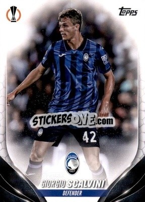 Sticker Giorgio Scalvini - UEFA Club Competitions 2023-2024
 n. 37 - Topps