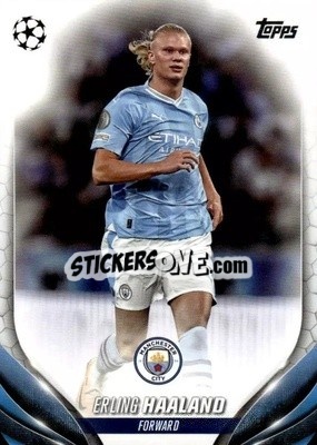 Sticker Erling Haaland - UEFA Club Competitions 2023-2024
 n. 39 - Topps