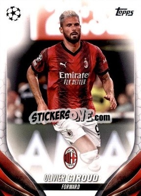 Sticker Olivier Giroud - UEFA Club Competitions 2023-2024
 n. 43 - Topps