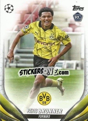 Sticker Paris Brunner - UEFA Club Competitions 2023-2024
 n. 44 - Topps