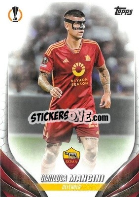 Sticker Gianluca Mancini - UEFA Club Competitions 2023-2024
 n. 47 - Topps