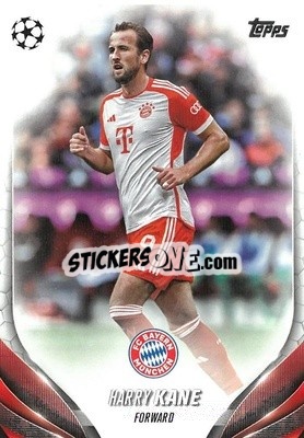 Sticker Harry Kane - UEFA Club Competitions 2023-2024
 n. 50 - Topps